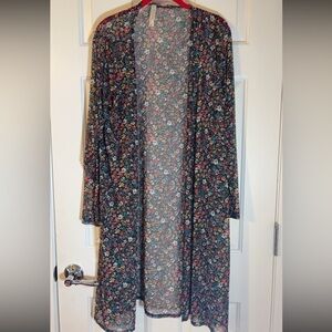 Hot Luxx Floral Kimono Cardigan